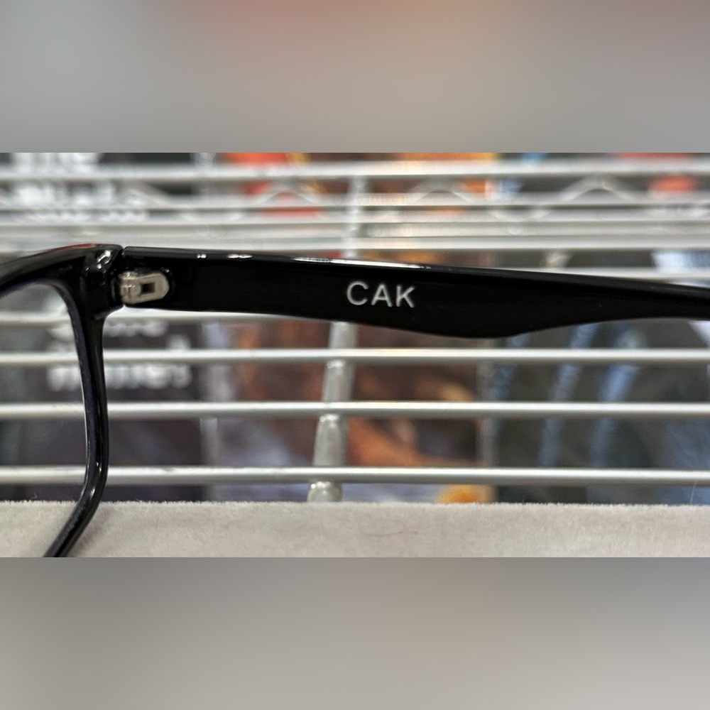 Zenni Eyeglass Frames and Case Black Rectangle Lightweight - Picture 6 of 14